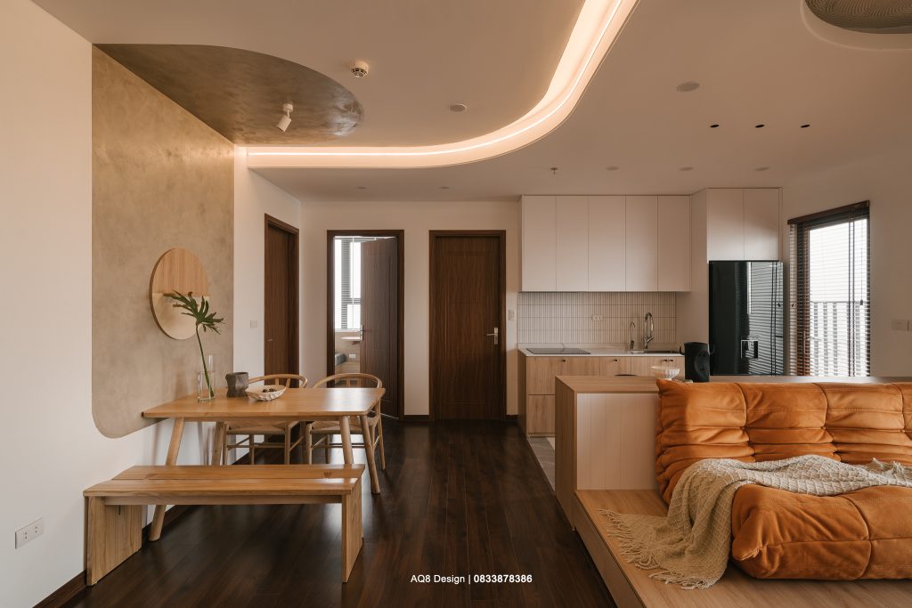 Công trình 3 phòng ngủ tại tecco diamond_thiết kế bởi AQ8