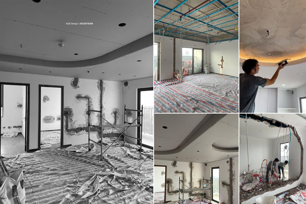 Công trình 3 phòng ngủ tại tecco diamond_thiết kế bởi AQ8