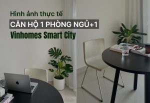 hình ảnh thực tế căn hộ 1 phòng ngủ +1 tại Vinhomes Smart City_by aq8 design (2)