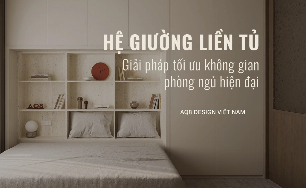 Hệ giường liền tủ